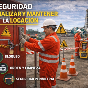 SEGURIDAD AL FINALIZAR Y MANTENER LA LOCACIÓN