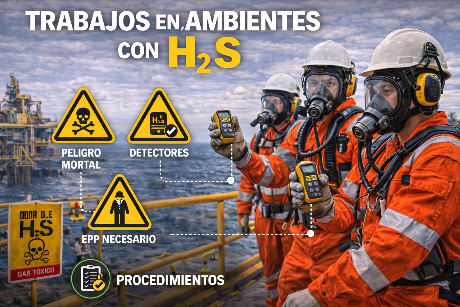 TRABAJOS EN AMBIENTES CON H₂S