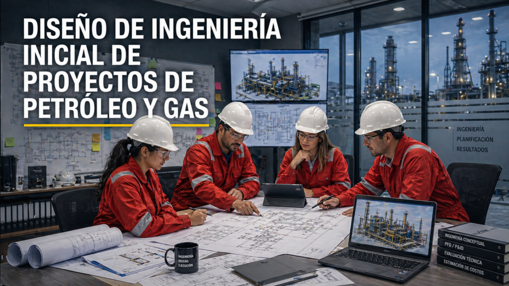 DISEÑO DE INGENIERÍA INICIAL DE PROYECTOS DE PETRÓLEO Y GAS